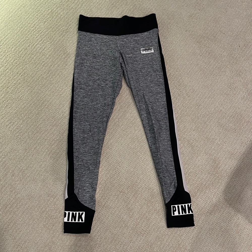 VS PINK Ultimate Race Stripe Leggings